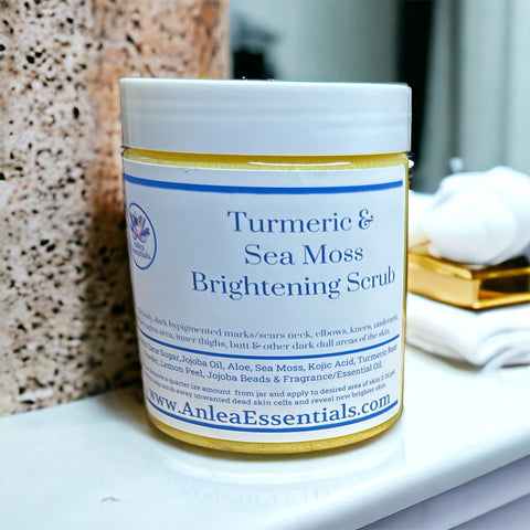 Turmeric & Sea Moss Brightening Body Scrub