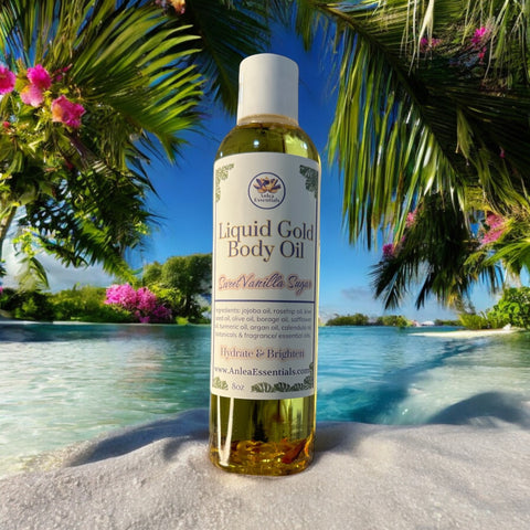 8oz Liquid Gold Body Oil