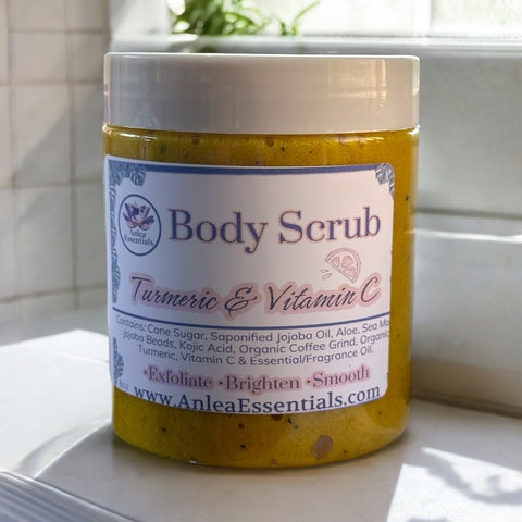 Natural Glow Body Scrub (Turmeric~SeaMoss Vitamin C)